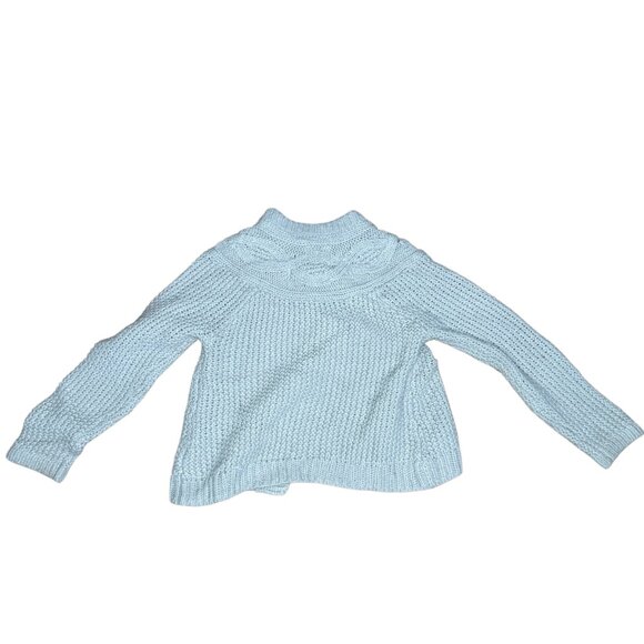 MIni Boden chunky cardigan 4-5 year grey - Picture 4 of 5